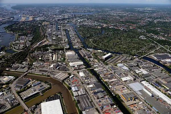 Billbrook von oben