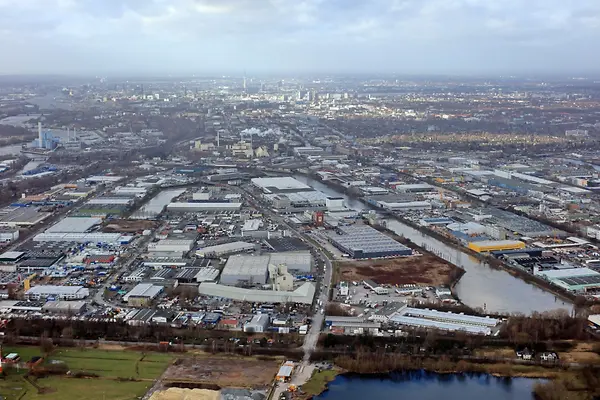 Luftbild Billbrook